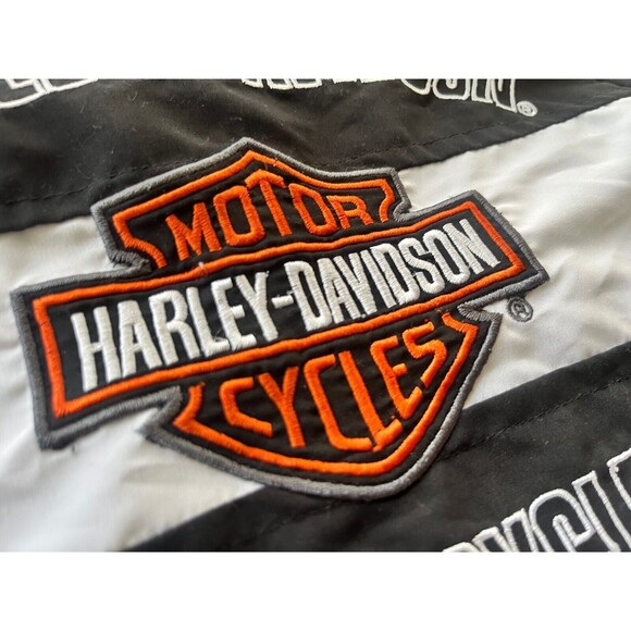 Harley Davidson HD Zip Jacket Embroidered Youth Kids Size 3T Motorcycle Stripe - Picture 5 of 9